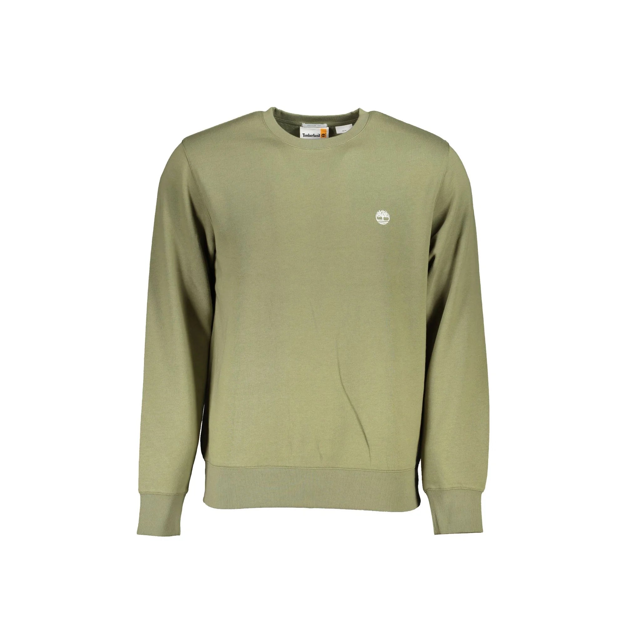 Timberland Felpa Maniche Lunghe Uomo Verde Ricamo Felpe - foto prodotto